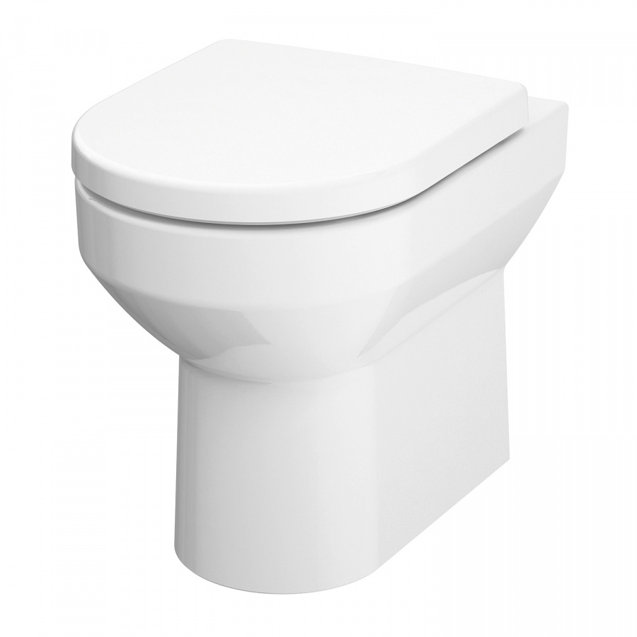 Унитаз приставной AM.PM Spirit 2.0 C701438WH белый глянец