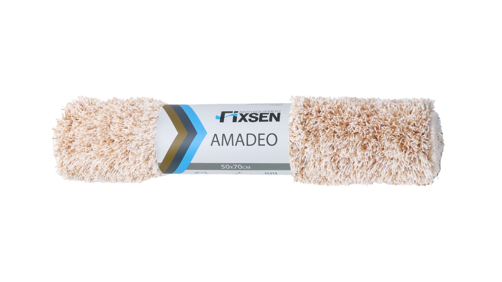 Коврик для ванной Fixsen Amadeo 50х70 см FX-3001A бежевый