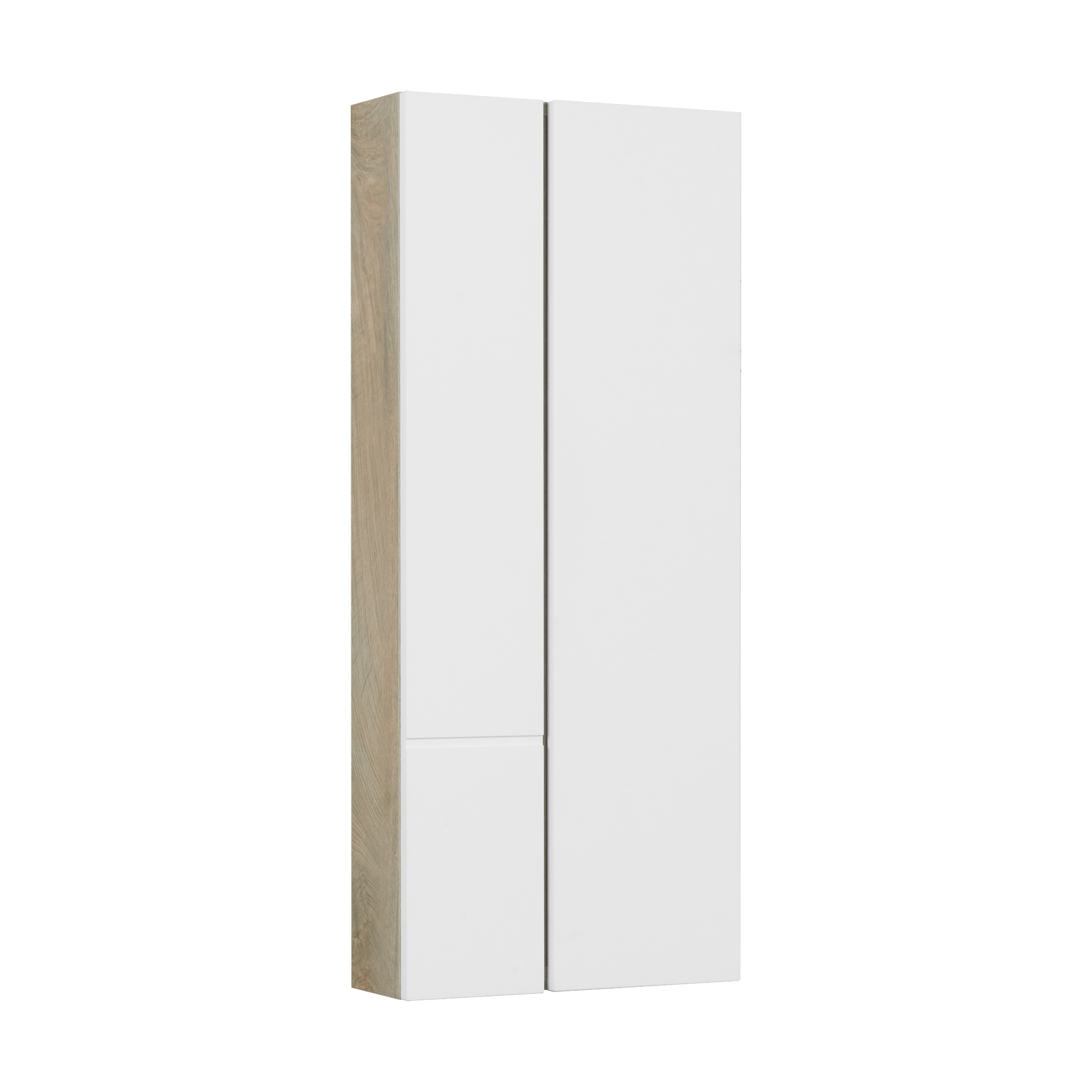 Шкаф Aquaton Мишель 43см 1A244203MIX40 дуб эндгрейн / белый