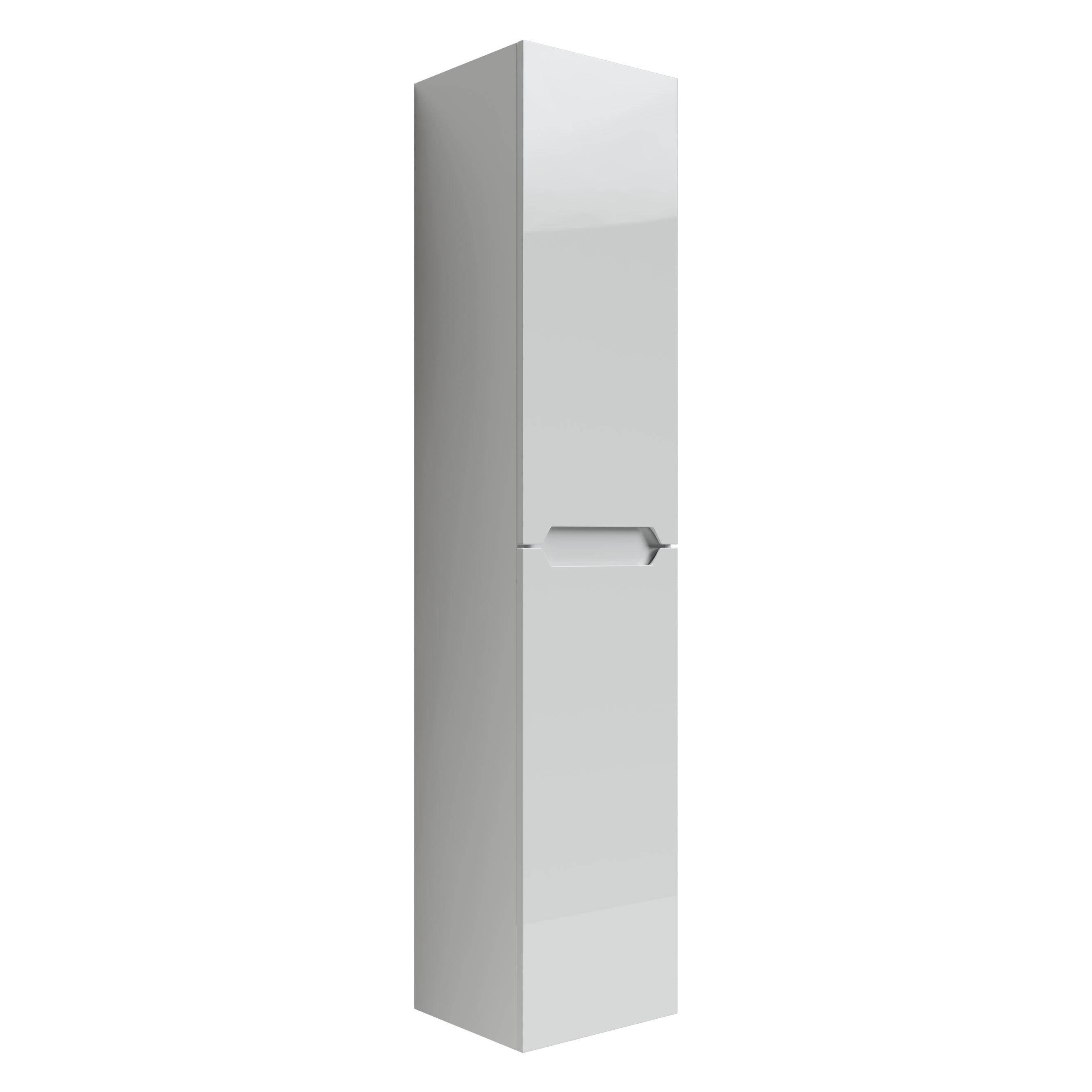 Шкаф-пенал SANCOS Norma 2.0 подвесной белый глянец, 350х350х1650 мм, арт. PNR2.035W