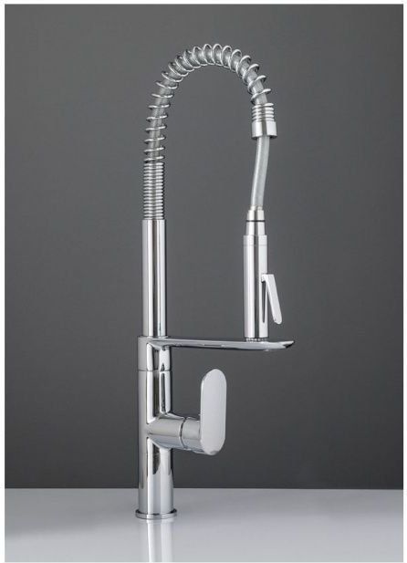 Смеситель для кухни Aquanet Stark FF35273-5 хром