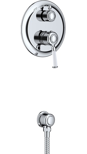 Душевой комплект Timo Arisa SX- 5319/00SM с внутренней частью, хром
