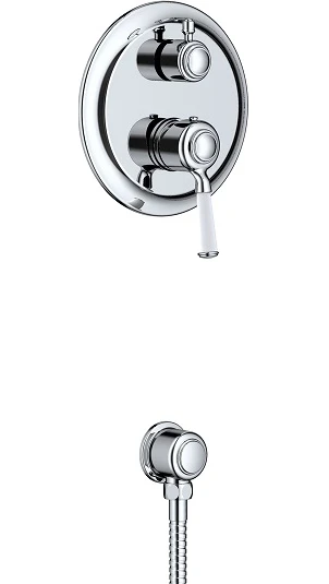 Душевой комплект Timo Arisa SX- 5319/00SM с внутренней частью, хром