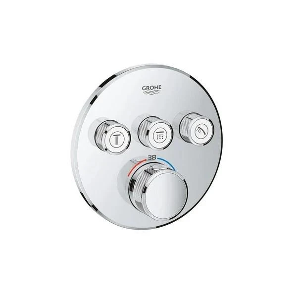 Термостатический смеситель Grohe Grohtherm SmartControl 29121000 для душа, хром