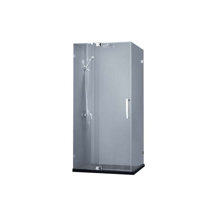 Душевой уголок Bravat Vega 120x80см BS120.3111A профиль хром, стекло прозрачное