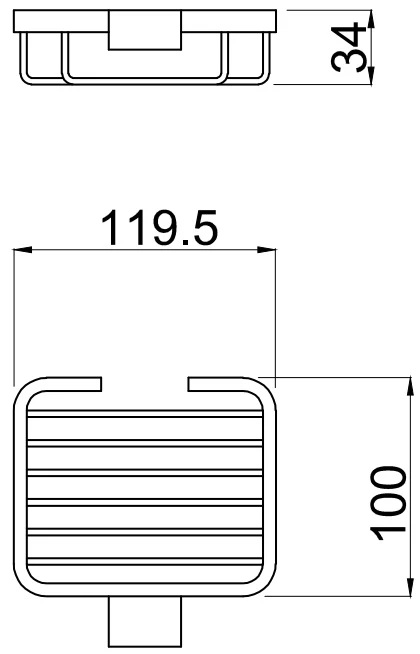 Мыльница Allen Brau Infinity 6.21005-31 черная матовая