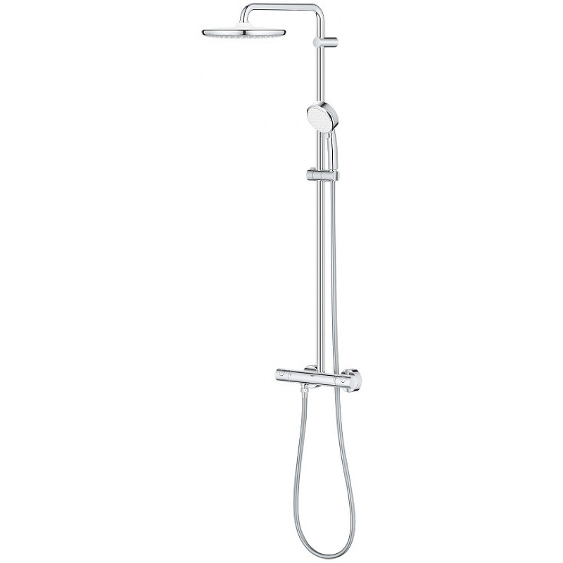 Душевая стойка Grohe Tempesta Cosmopolitan System 250 с термостатом 26670000 хром