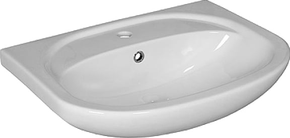 Раковина встраиваемая Aquaton Акварель 60см 1.WH11.0.195 белая