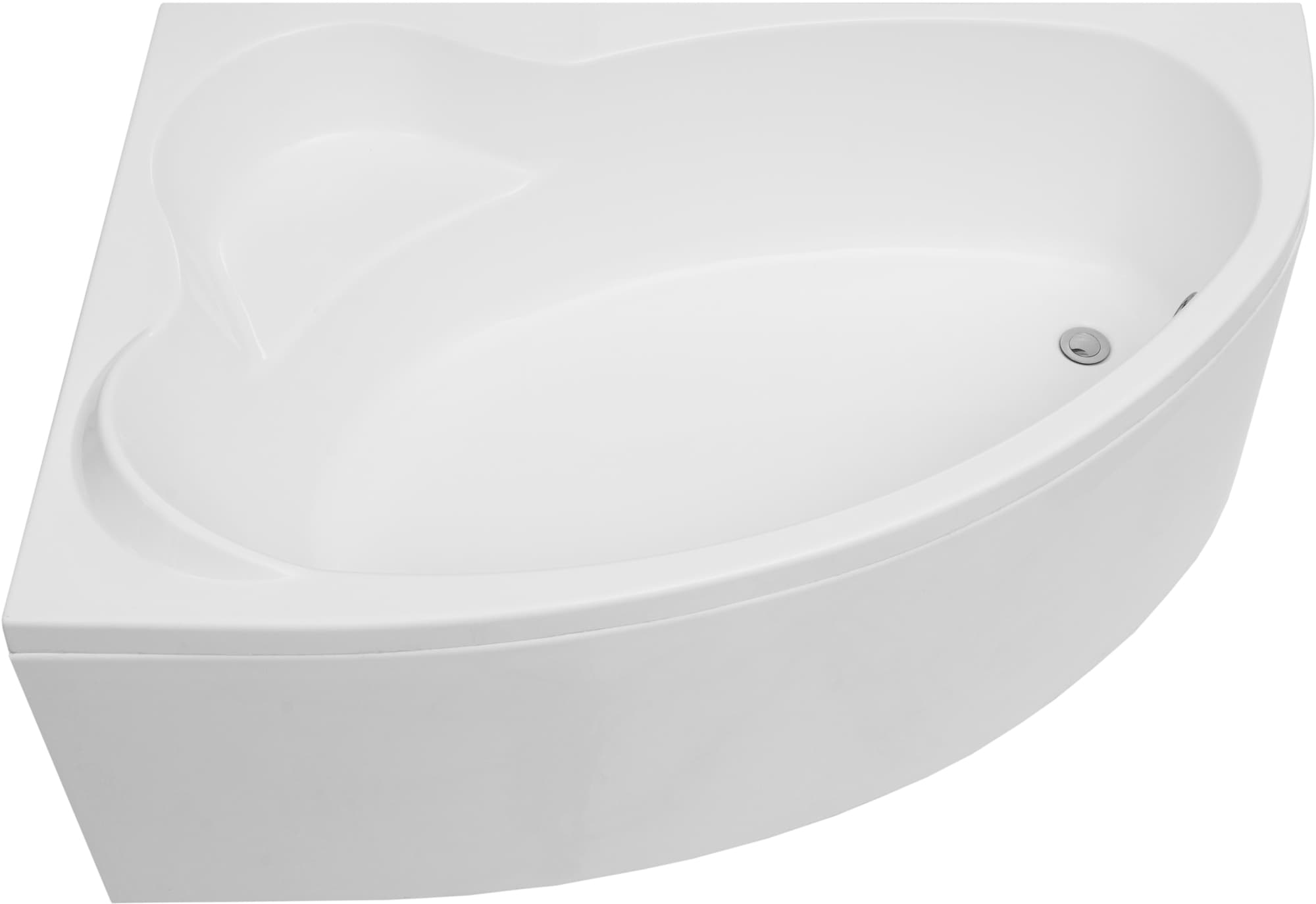 Акриловая ванна Aquanet Lyra 150x100 L 254757 белая глянцевая