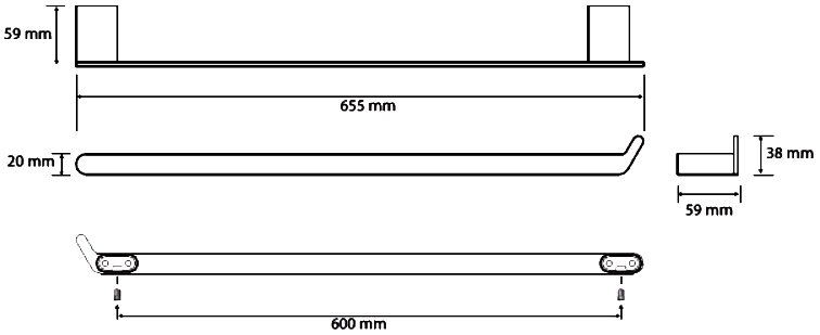 Полотенцедержатель Bemeta 157104371