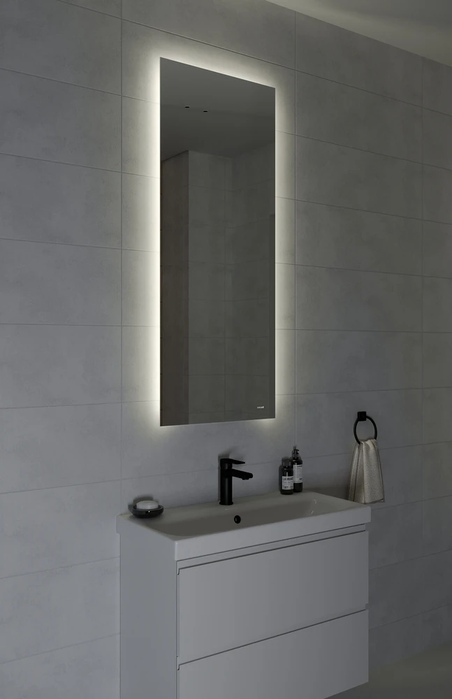 Зеркало Cersanit ECLIPSE smart  50*125 с подсветкой промоугольное 64154