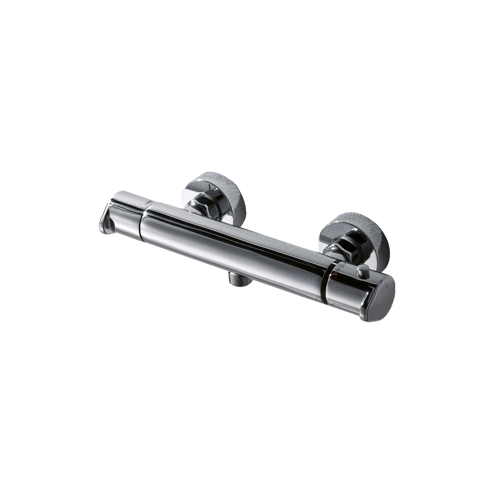 Термостатический смеситель Bravat Waterfall F939114C-01A-RUS для душа, хром