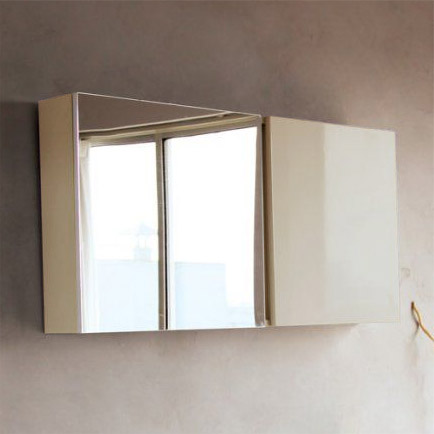 Зеркало-шкаф BelBagno Luce 100 BB1000PAC/TL бежевый