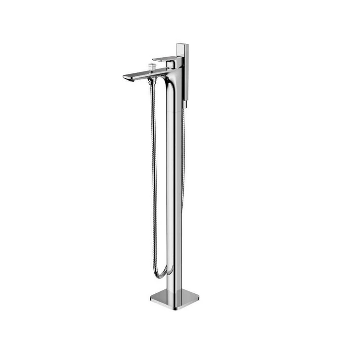 Напольный смеситель для ванны с душем Excellent Keria Chrome AREX.2055CR хром