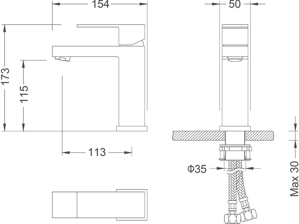 Смеситель для раковины Timo Selene 2061/17F золото матовое