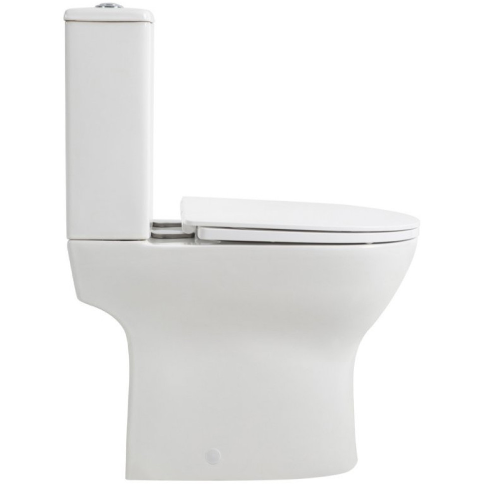 Унитаз-компакт BelBagno Lounge BB045CPR с бачком BB045/051T и крышкой-сиденьем BB045/051SC белый