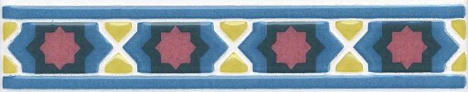 Бордюр Алькасар глянцевый 15x3x0,69,1, 1, шт