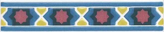 Бордюр Алькасар глянцевый 15x3x0,69,1, 1, шт