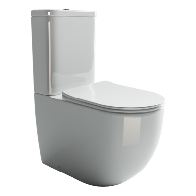 Унитаз-компакт Ceramica Nova Mia CN1801 белый глянец