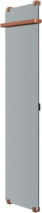 Полотенцесушитель электрический Allen Brau Infinity 180x44 см 00305016 медь браш
