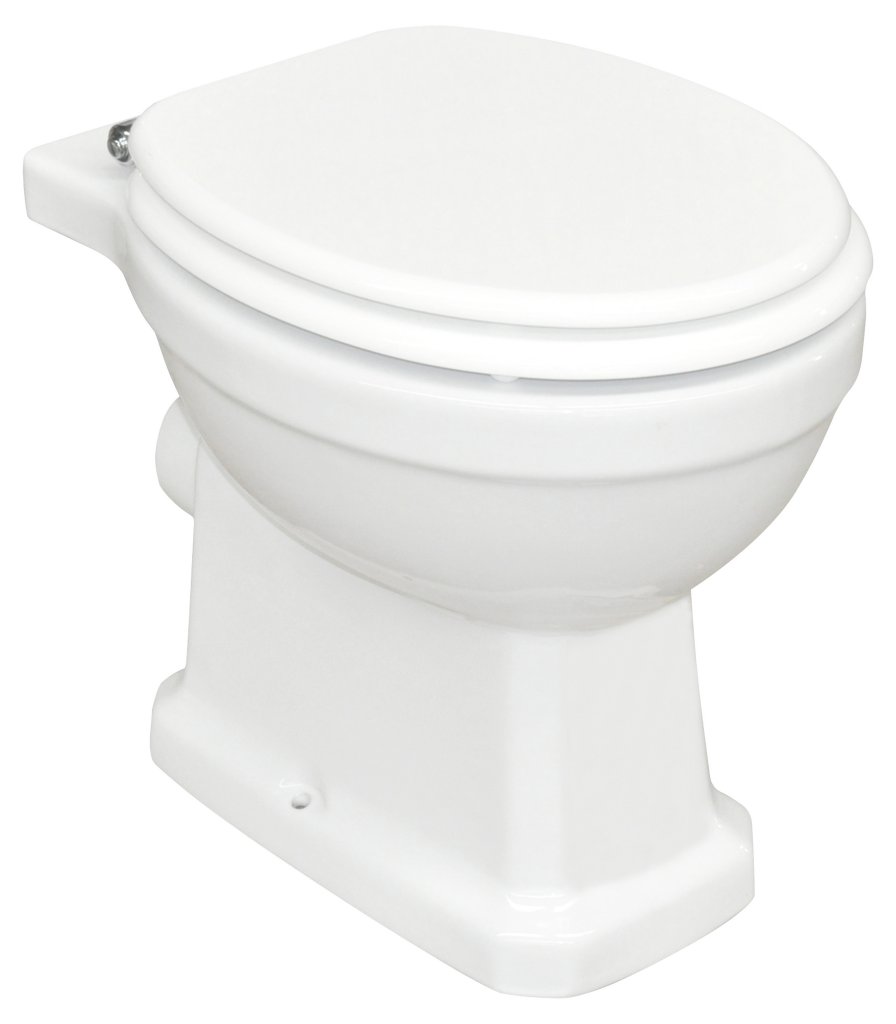 Чаша для унитаза приставного BelBagno TREVI BB135CB