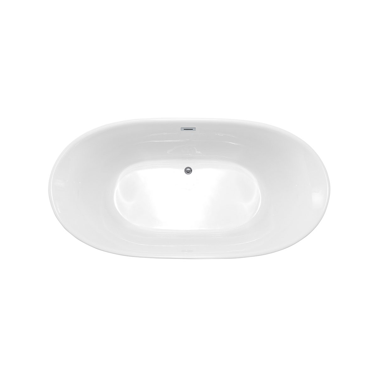 Акриловая ванна Vincea 160x78 VBT-405-1600 белая глянцевая