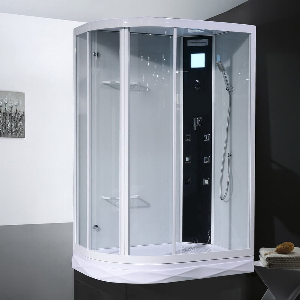 Душевая кабина Orans 130х90см SR-86155 AR профиль белый