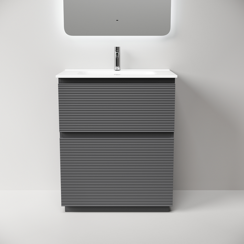Тумба под раковину Sancos Folk Floor 70 FL70FGS напольная, Grey soft