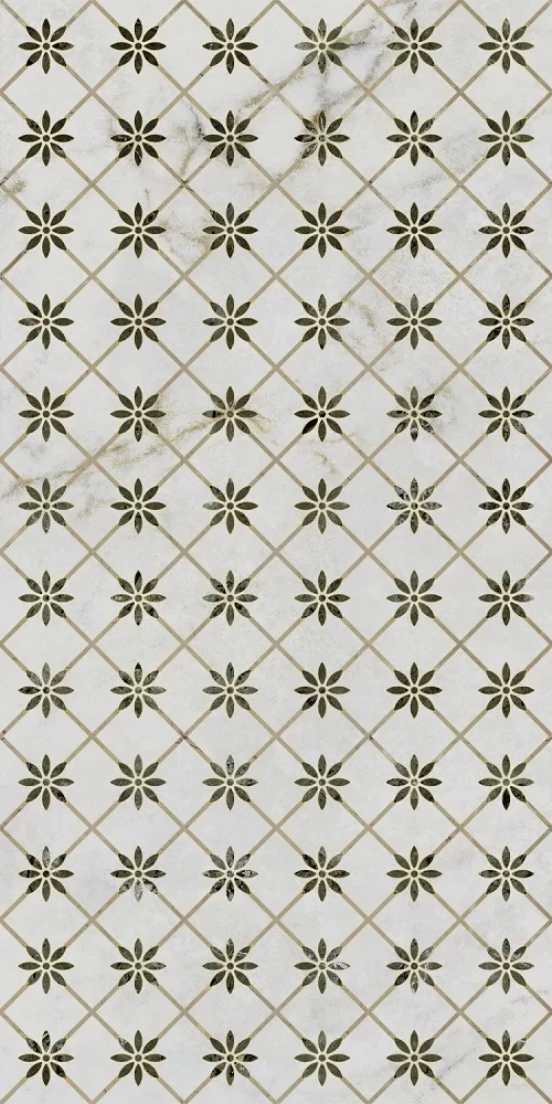 Декор Серенада 1 глянцевый обрезной 30x60x0,9, 1, шт