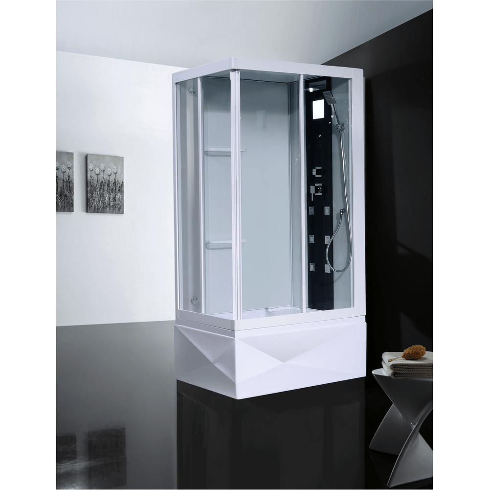 Душевая кабина Orans 110х80см SR-86152 L/R профиль белый