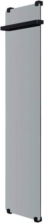 Полотенцесушитель электрический Allen Brau Infinity 180x44 см 00305023 черный браш