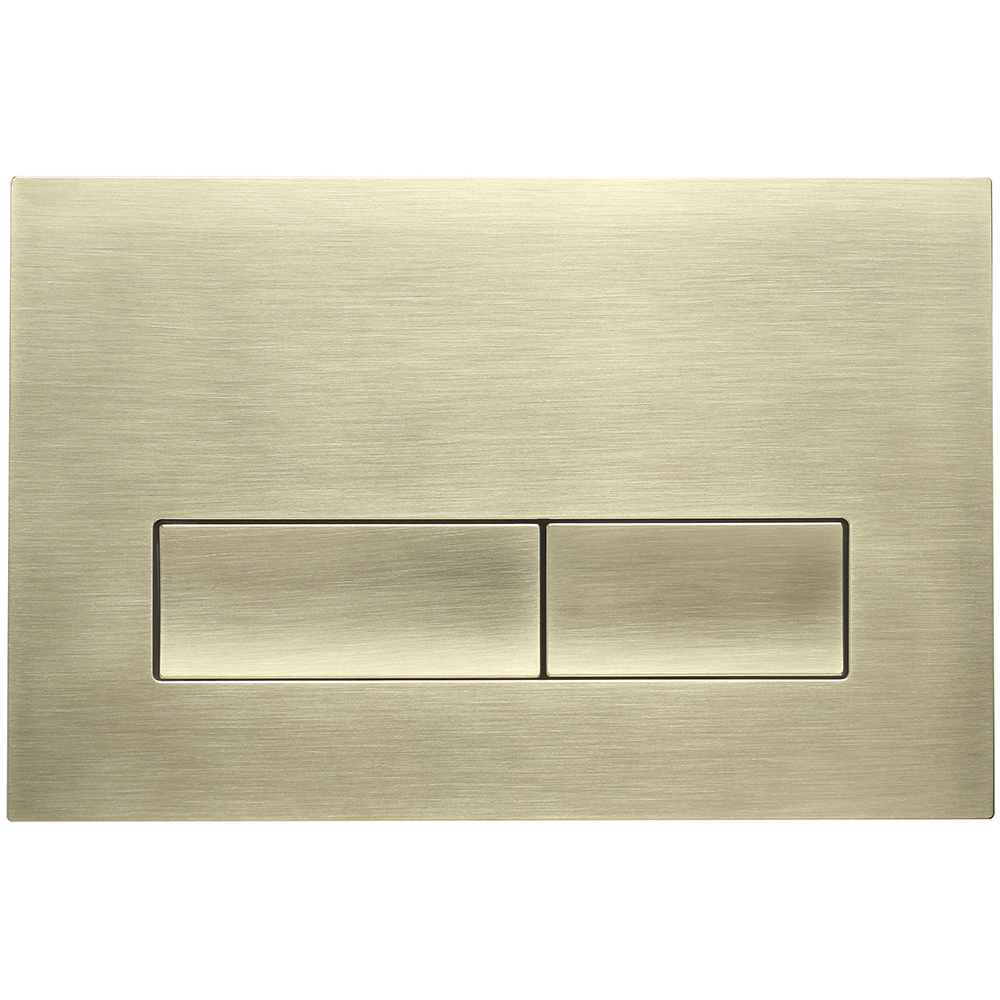 Кнопка смыва Veconi Flush V1 FLV1-G золото брашированное
