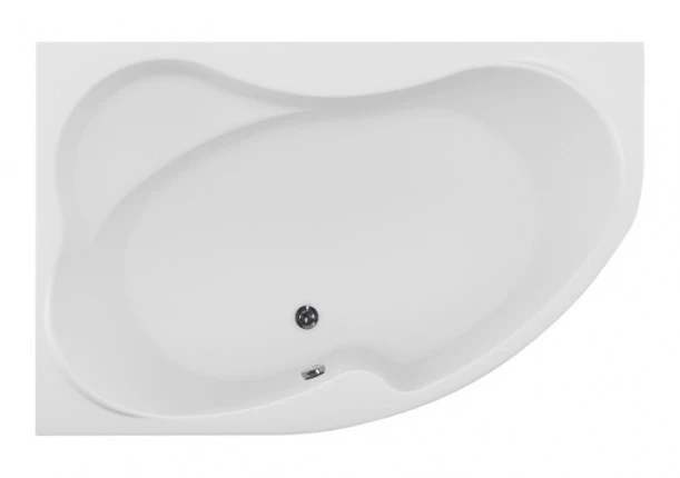 Акриловая ванна Aquanet Capri 170x110 L с каркасом 203914 + 242142 белая глянцевая