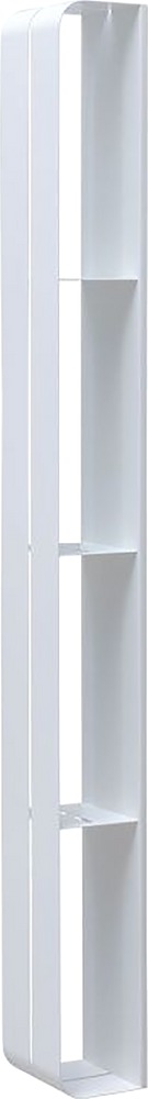 Полка Aquanet Магнум 302239 вертикальная, белая матовая
