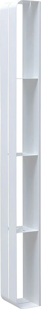 Полка Aquanet Магнум 302239 вертикальная, белая матовая