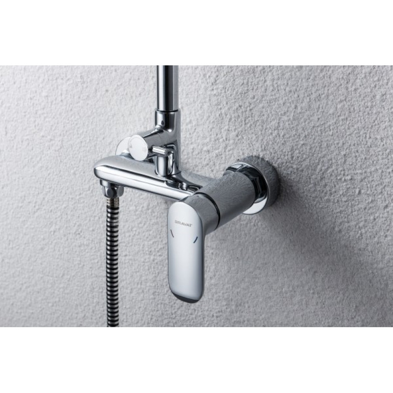 Душевая стойка Bravat Opal F9125183CP-A4-RUS хром