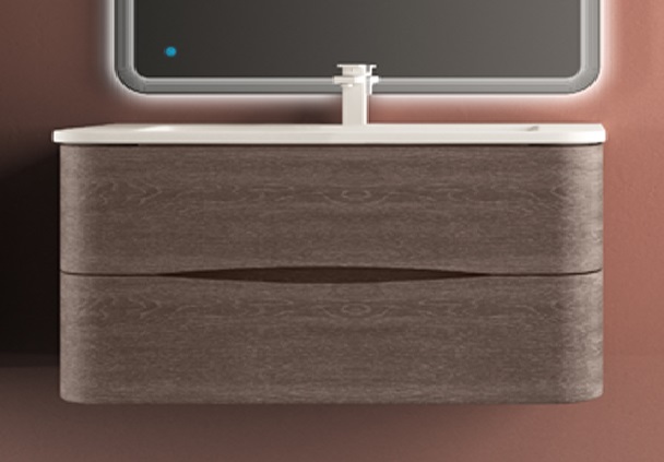 Тумба под раковину Cezares 55068 Rovere Scuro Soft