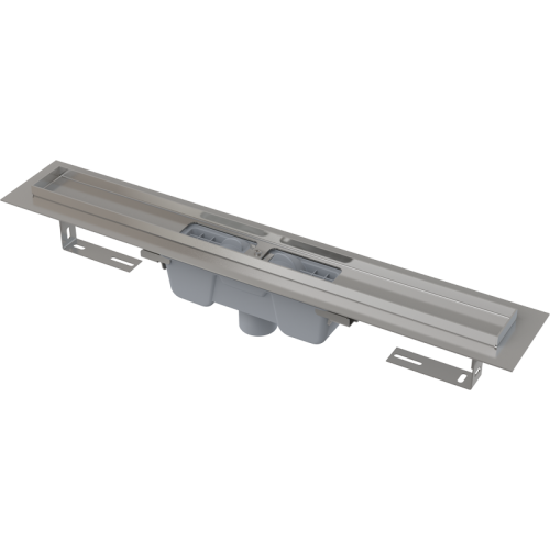 Душевой лоток AlcaPlast APZ1001 300 с опорами, хром