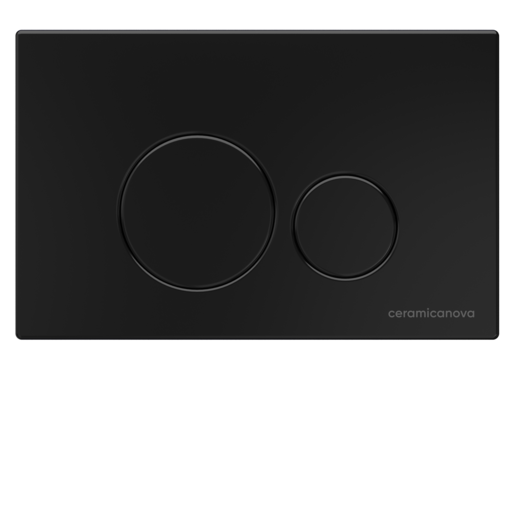 Система инсталляции для унитазов Ceramica Nova Envision Round CN1001B с кнопкой черная матовая