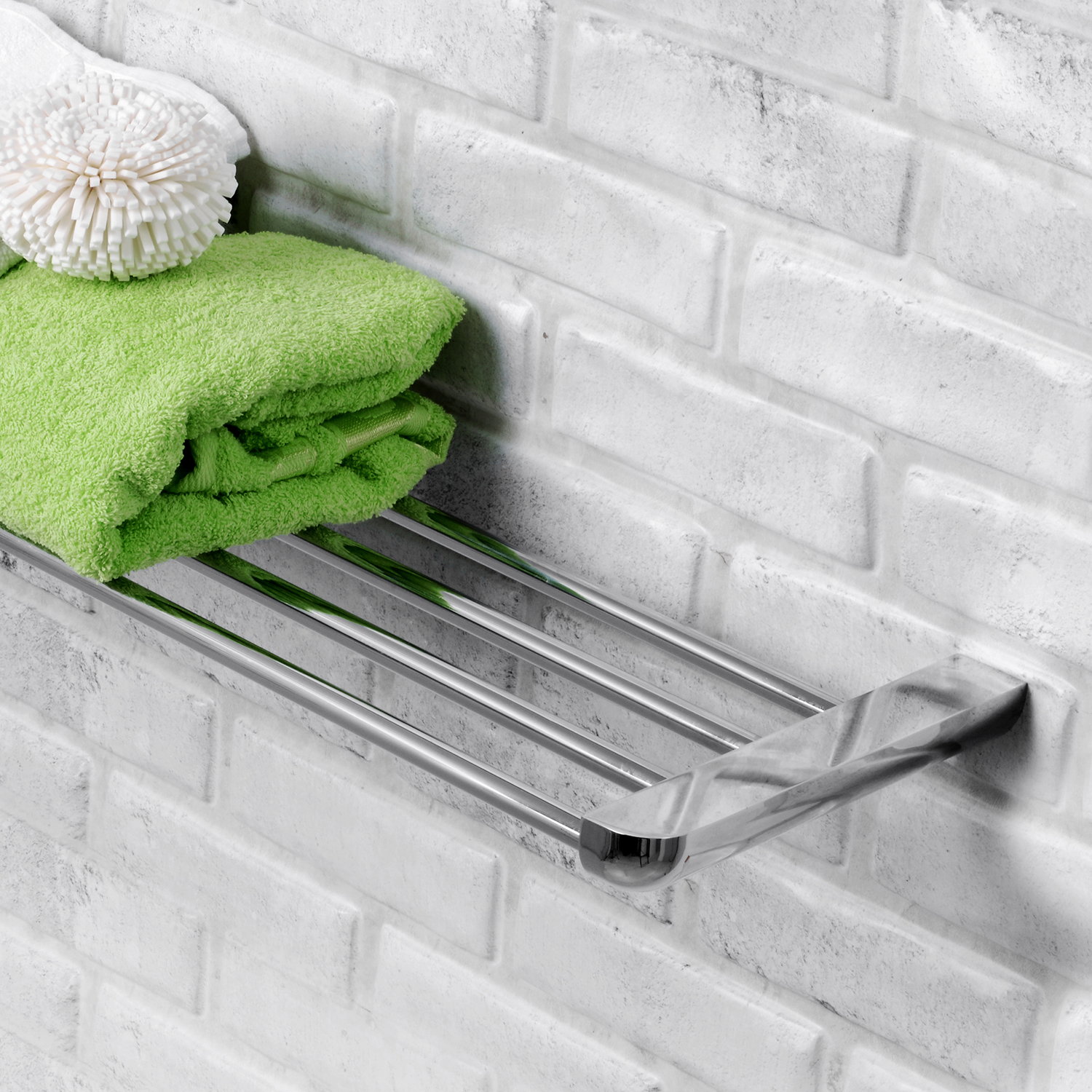 Полка Wasserkraft Kammel K-8311 для полотенец, хром