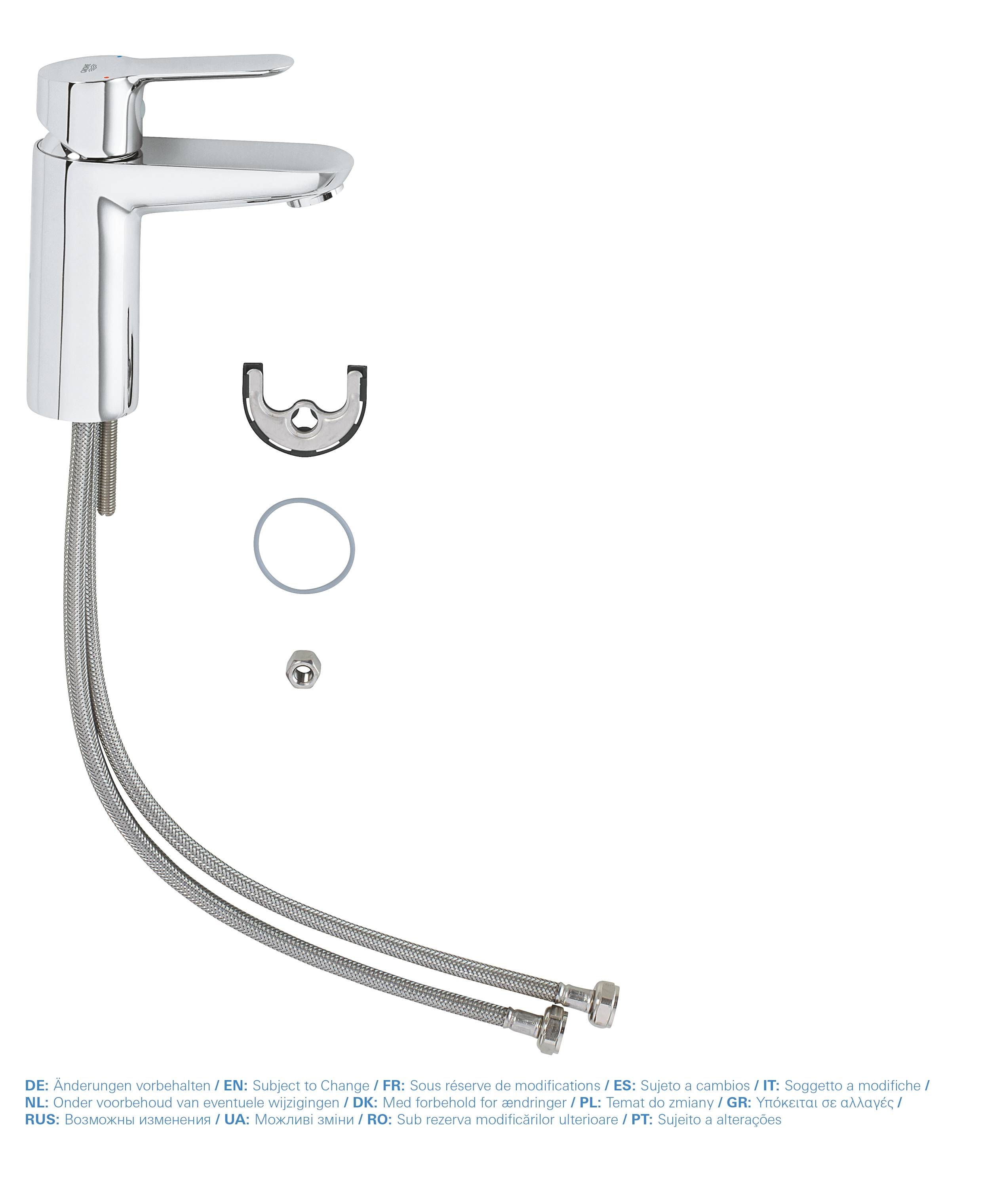Смеситель для раковины Grohe BauEdge 23330000 хром