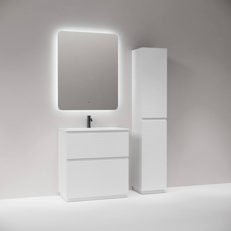 Тумба под раковину Sancos Folk Floor 80 FL80FW напольная, Bianco