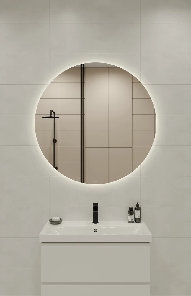 Зеркало Cersanit ECLIPSE smart  100x100 с подсветкой круглое 64145