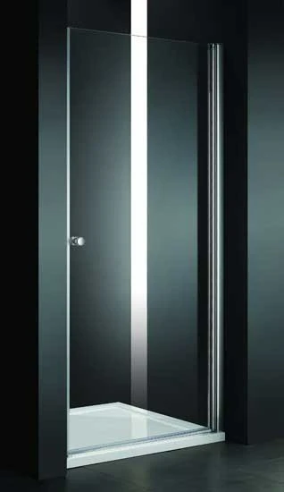 Душевая дверь в нишу Cezares 60см ELENA-W-B-1-60-C-Cr профиль хром, стекло прозрачное