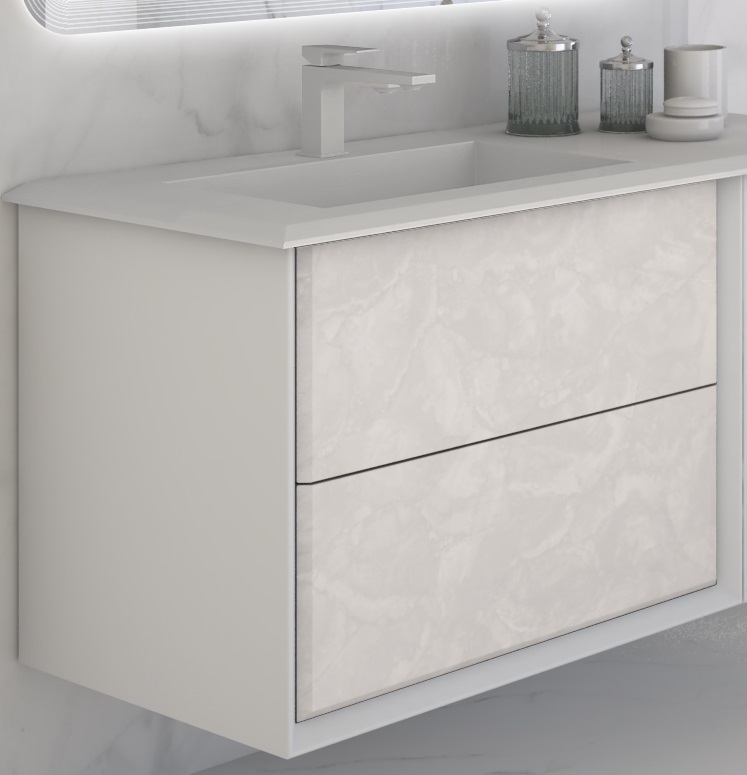 Тумба под раковину Cezares 54866 Light Onice