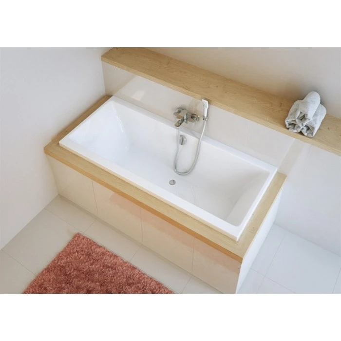 Акриловая ванна Excellent Pryzmat 160x75 WAEX.PRY16WH белая глянцевая