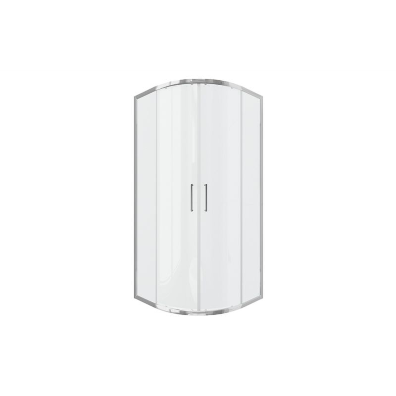 Душевой уголок Bravat Drop 90x90см BS090.1200A профиль хром, стекло прозрачное