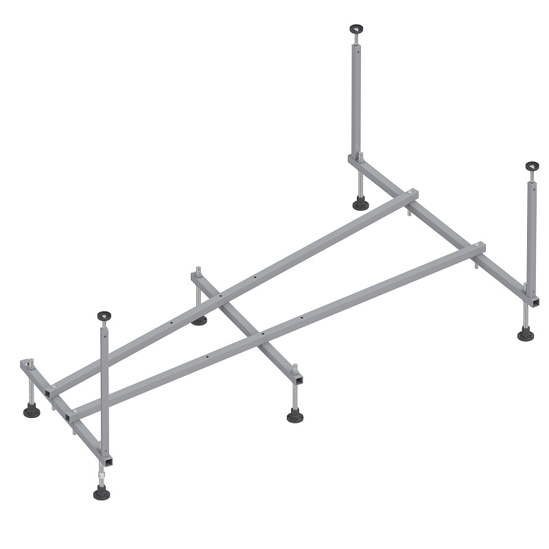 Каркас для ванны AM.PM Spirit W72A-160-100W-R2 серый