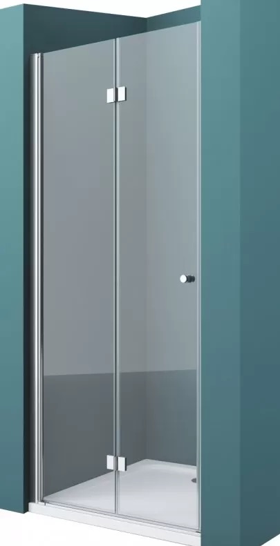 Душевая дверь в нишу BelBagno Albano 60см ALBANO-20/40-C-Cr профиль хром, стекло прозрачное