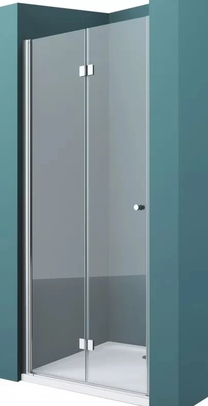 Душевая дверь в нишу BelBagno Albano 60см ALBANO-20/40-C-Cr профиль хром, стекло прозрачное